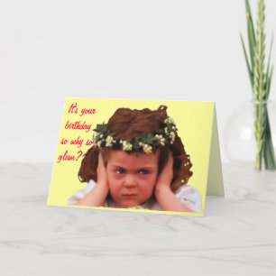 Tarjeta ¿Por qué tan triste?