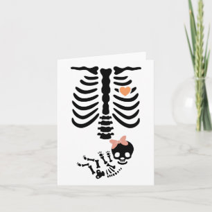 Tarjeta Por Skeleton Skeleton Halloween