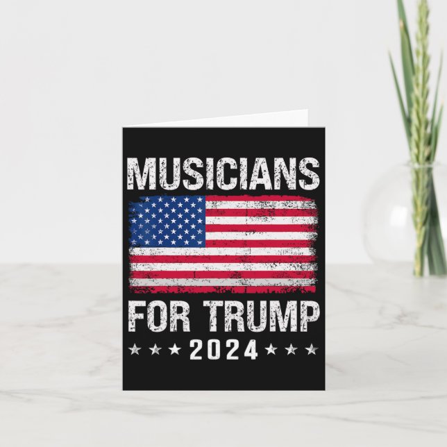 Tarjeta Por Trump 2024 (Anverso)