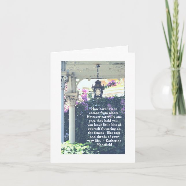 TARJETA PORCHE BLANCO PINTADO, PINTURA DE PEELES, LÁMPARAS (Anverso)