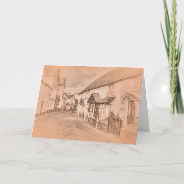 Tarjeta Porlock High Street da Vinci (Anverso)