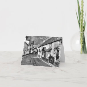 Tarjeta Porlock High Street Somerset