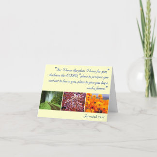 Tarjeta Porque conozco los planes...