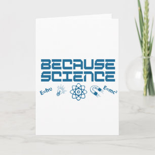 Tarjeta Porque la ciencia