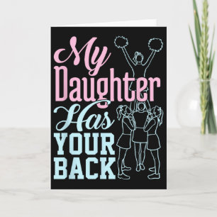 Tarjeta Porrista animadora madre Ckspot - Mi hija tiene yo