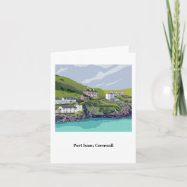 Tarjeta Port Isaac Notecard - con texto de personalizable