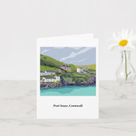 Tarjeta Port Isaac Notecard - con texto de personalizable