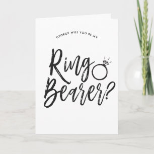 Tarjeta Portaarrillos   Estilo de Letra Personalizado para