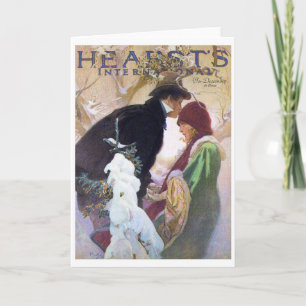 Tarjeta Portada internacional de Hearst's, Alphonse Mucha