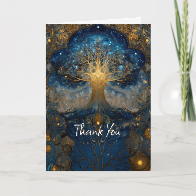 Tarjeta Portal Celestial | Árbol de la Vida (Anverso)