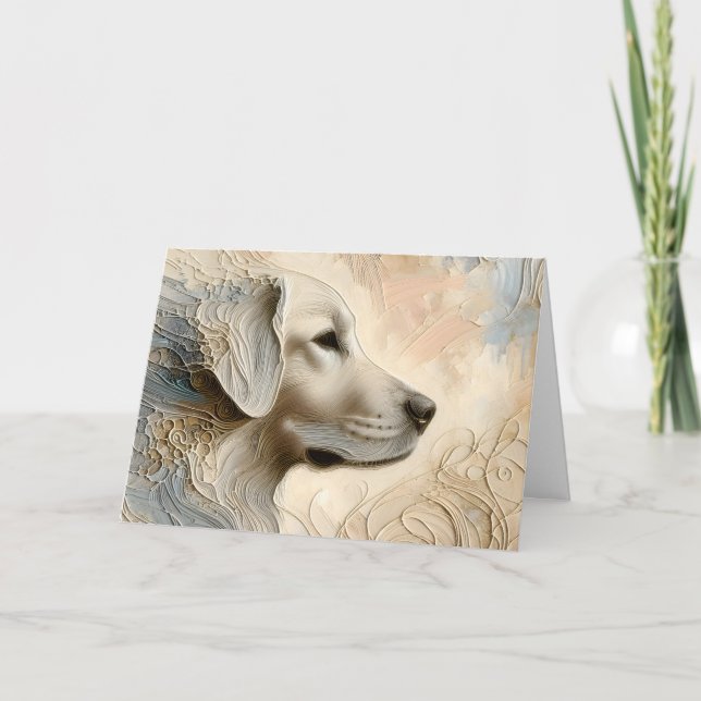 Tarjeta Portato de pintura endémica de un recuperador de o (Anverso)