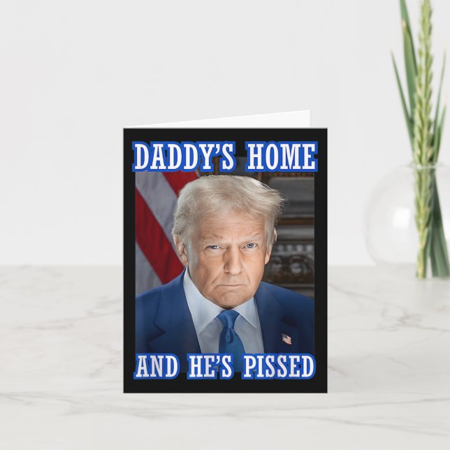 Tarjeta Portero inaugural de Trump Daddy's Ed 2025 (Anverso)
