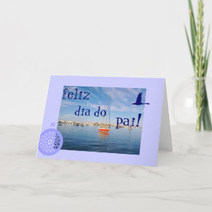 Tarjeta Portugués: El diámetro hace el día de padre de