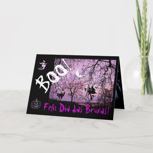 Tarjeta Portugués: Poderes sobrenaturales (Anverso)