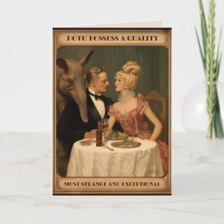 Tarjeta Poseer una calidad más extraña y excepcional