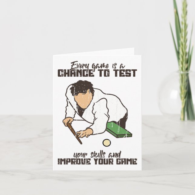 Tarjeta Posibilidad De Juego Para Probar Habilidades Y Mej (Anverso)