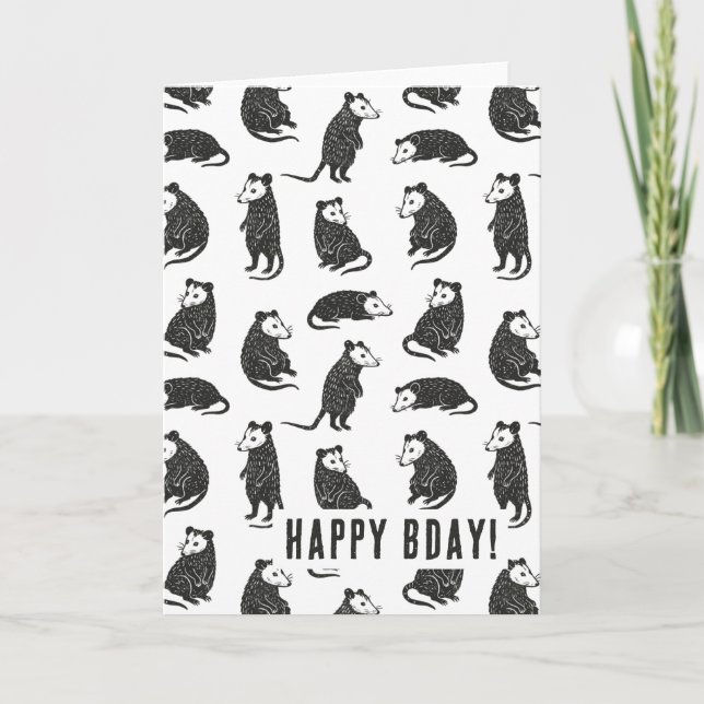 Tarjeta Possums (Anverso)