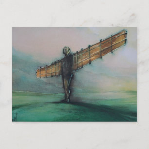Tarjeta Post Angel Of The North