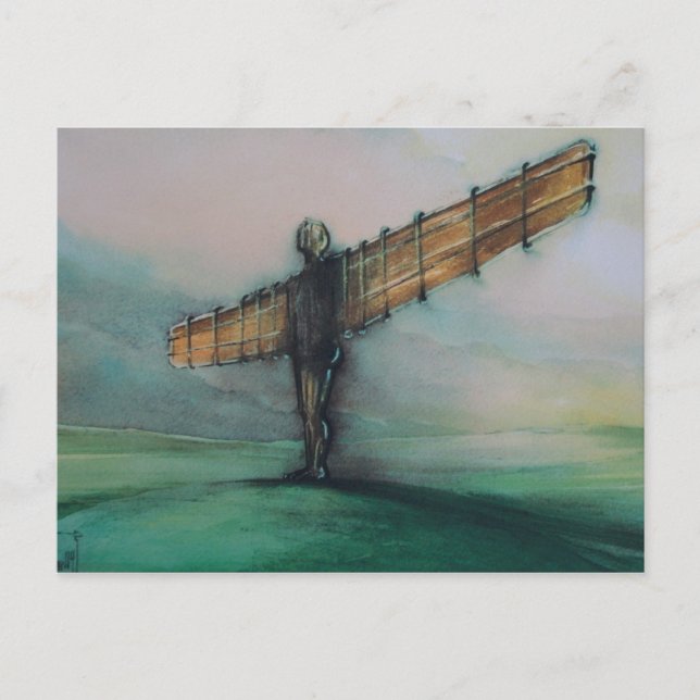 Tarjeta Post Angel Of The North (Anverso)