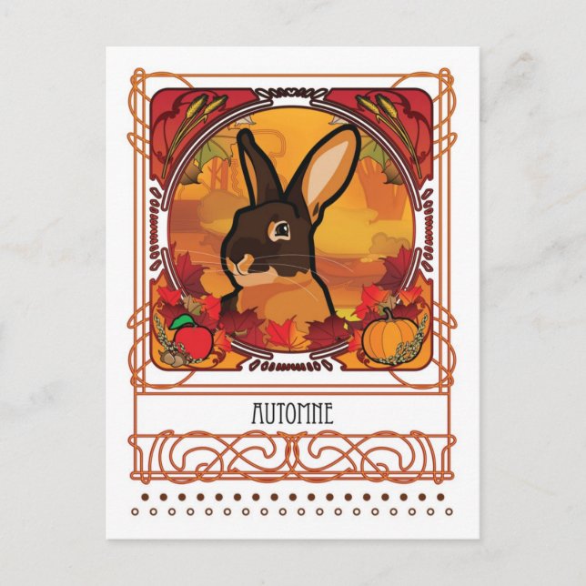 TARJETA POST DE AUTUMN (Anverso)