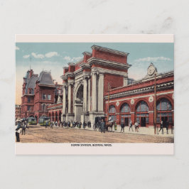 Tarjeta Post de Boston para la Estación Norte de V