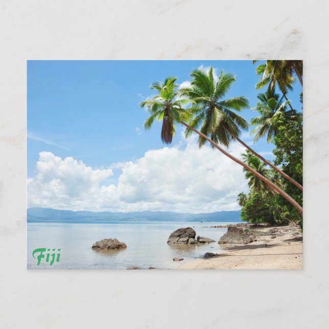 Tarjeta Post de Fiji (Anverso)