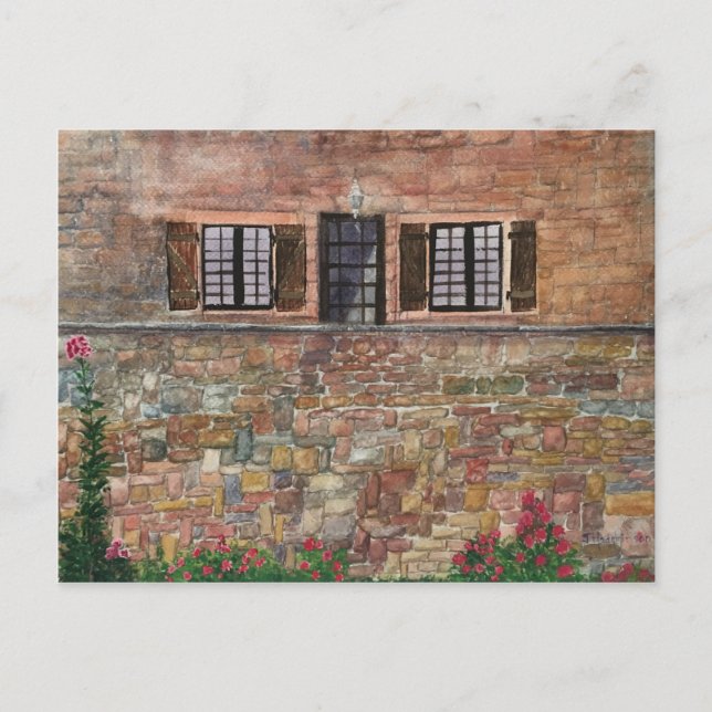 TARJETA POST DE LA CASA DE PIEDRA (Anverso)