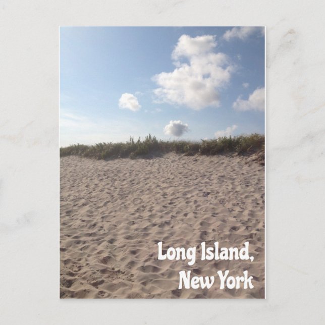 Tarjeta Post de Long Island, Nueva York (Anverso)
