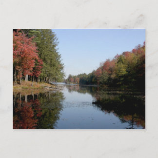 Tarjeta Post del Lago Adirondack