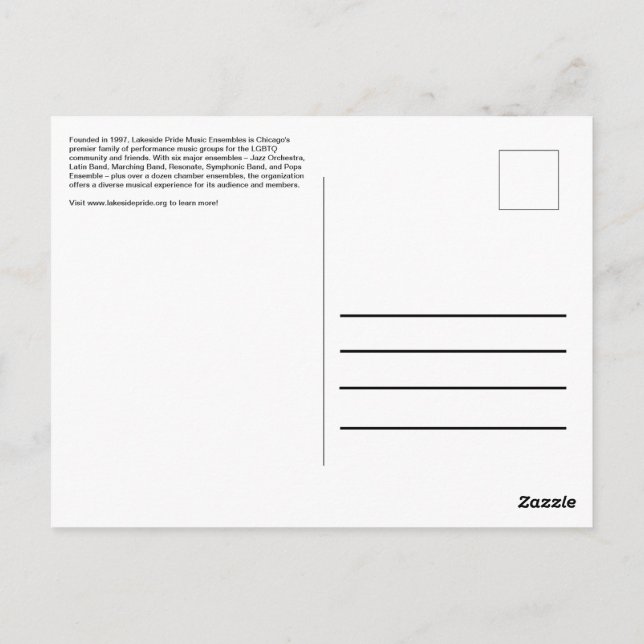Tarjeta postal (Reverso)