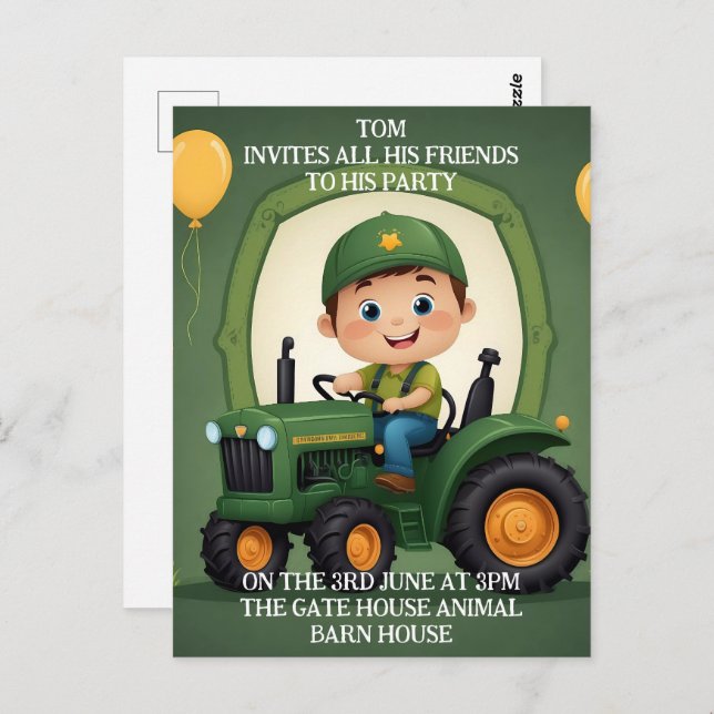 Tarjeta postal (Anverso / Reverso)