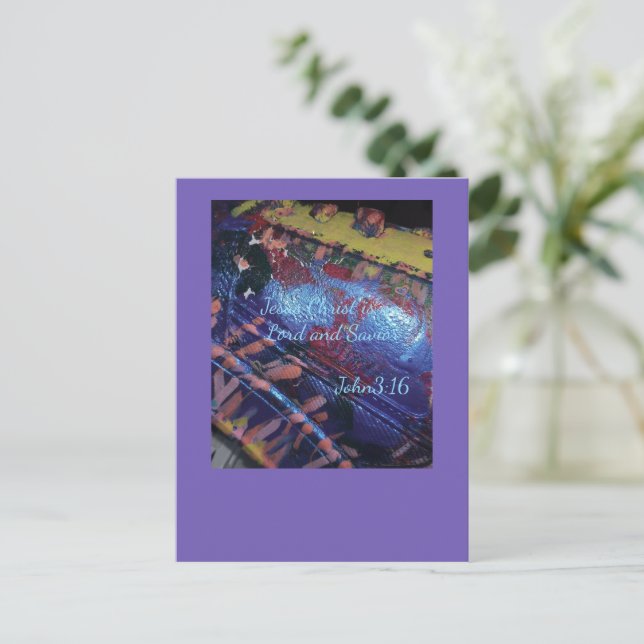 Tarjeta postal (Anverso de pie)