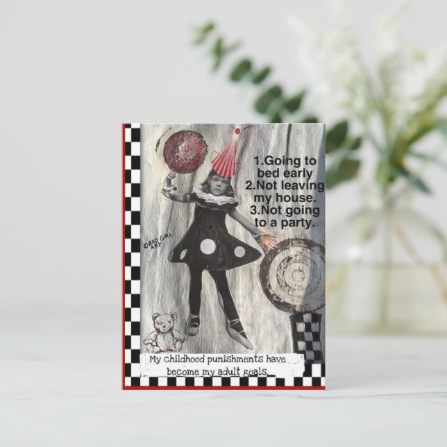 TARJETA POSTAL (Anverso de pie)