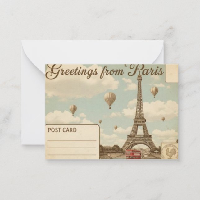 TARJETA POSTAL (Anverso)