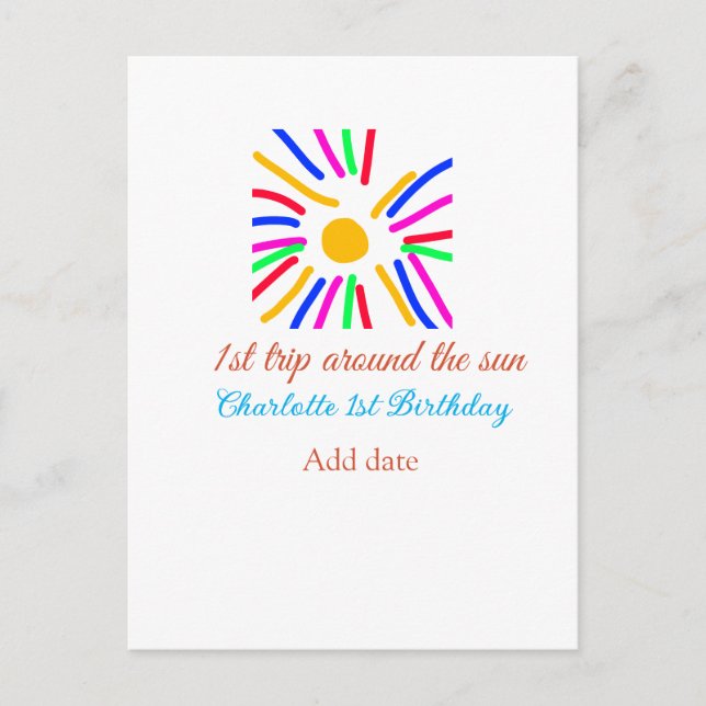 Tarjeta postal (Anverso)