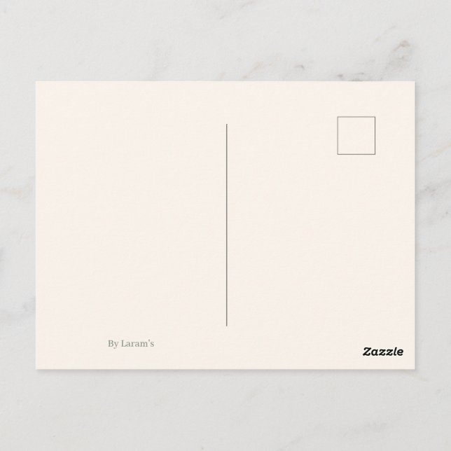 Tarjeta postal (Reverso)