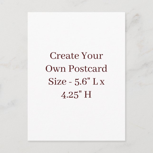 Tarjeta postal (Anverso)