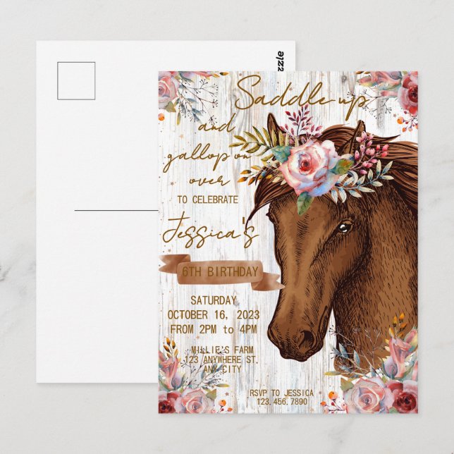 Tarjeta postal (Anverso / Reverso)