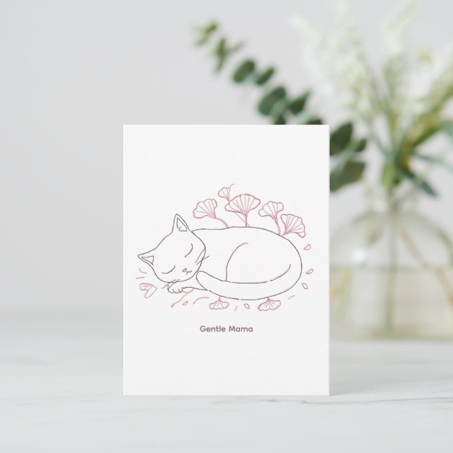 Tarjeta postal (Anverso de pie)