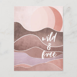 Tarjeta postal 031 del grupo estético Boho