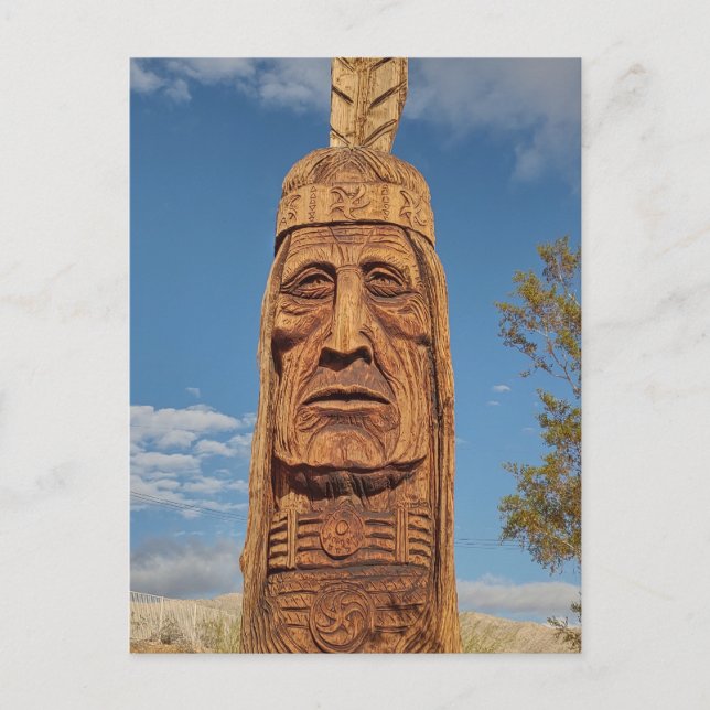 TARJETA POSTAL #3 DE LAS PRIMAVAS CALIENTES DESERT (Anverso)