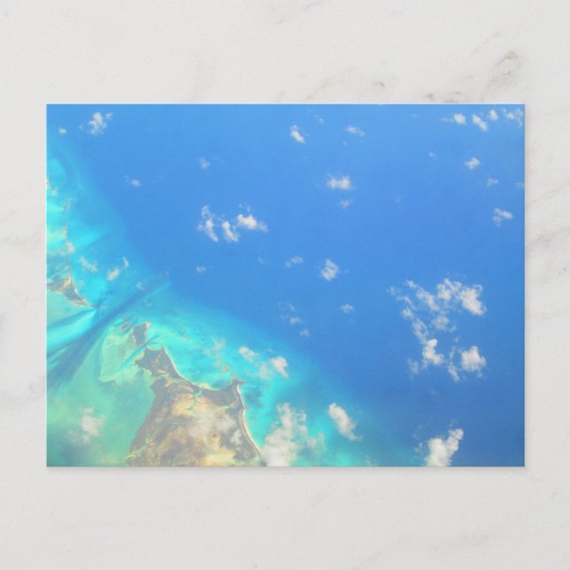 TARJETA POSTAL #3 DEL MAR CARRIBEÑO (Anverso)