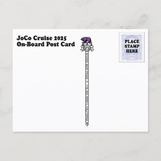 Tarjeta postal a bordo de JoCo 2025