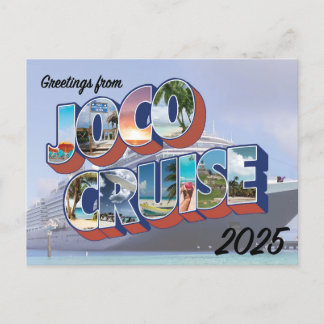 Tarjeta postal a bordo de JoCo 2025
