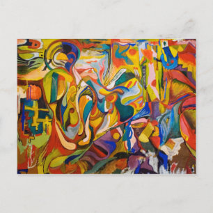 tarjeta postal abstraCodAction