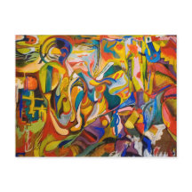 tarjeta postal abstraCodAction