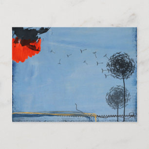 tarjeta postal abstracta
