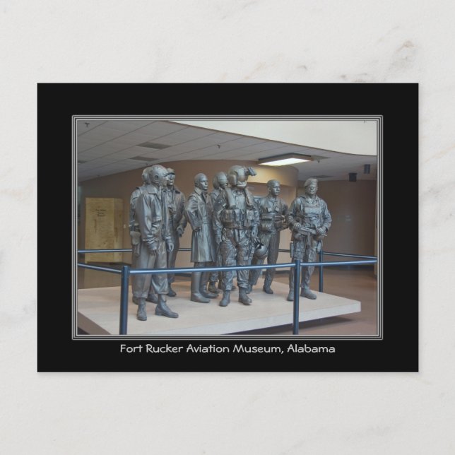 Tarjeta postal Alabama Fort Rucker (Anverso)