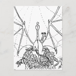 Tarjeta postal - Alas de dragón