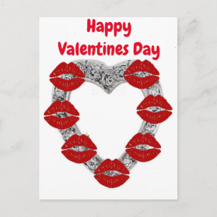 Tarjeta postal alemán Feliz día de San Valentín